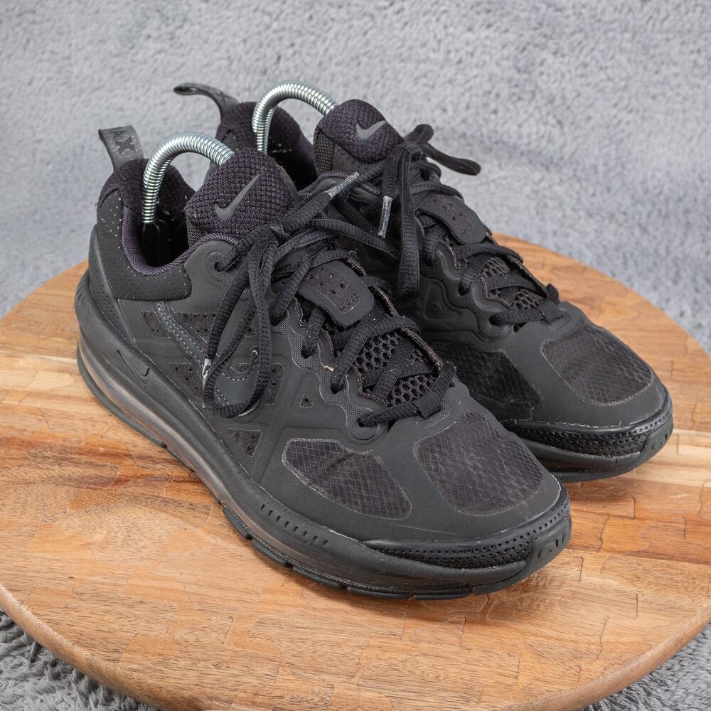 Nike Air Max Genome ~ CZ4652 001 ‎ Size Youth 7Y Black On Black